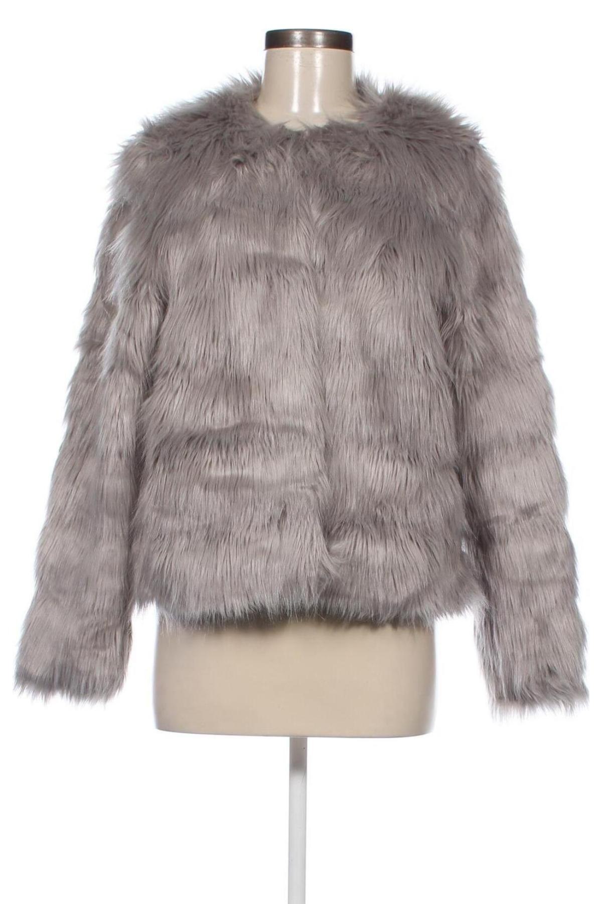 Дамско палто H&M Divided, Размер M, Цвят Сив, Цена 20,33 лв.