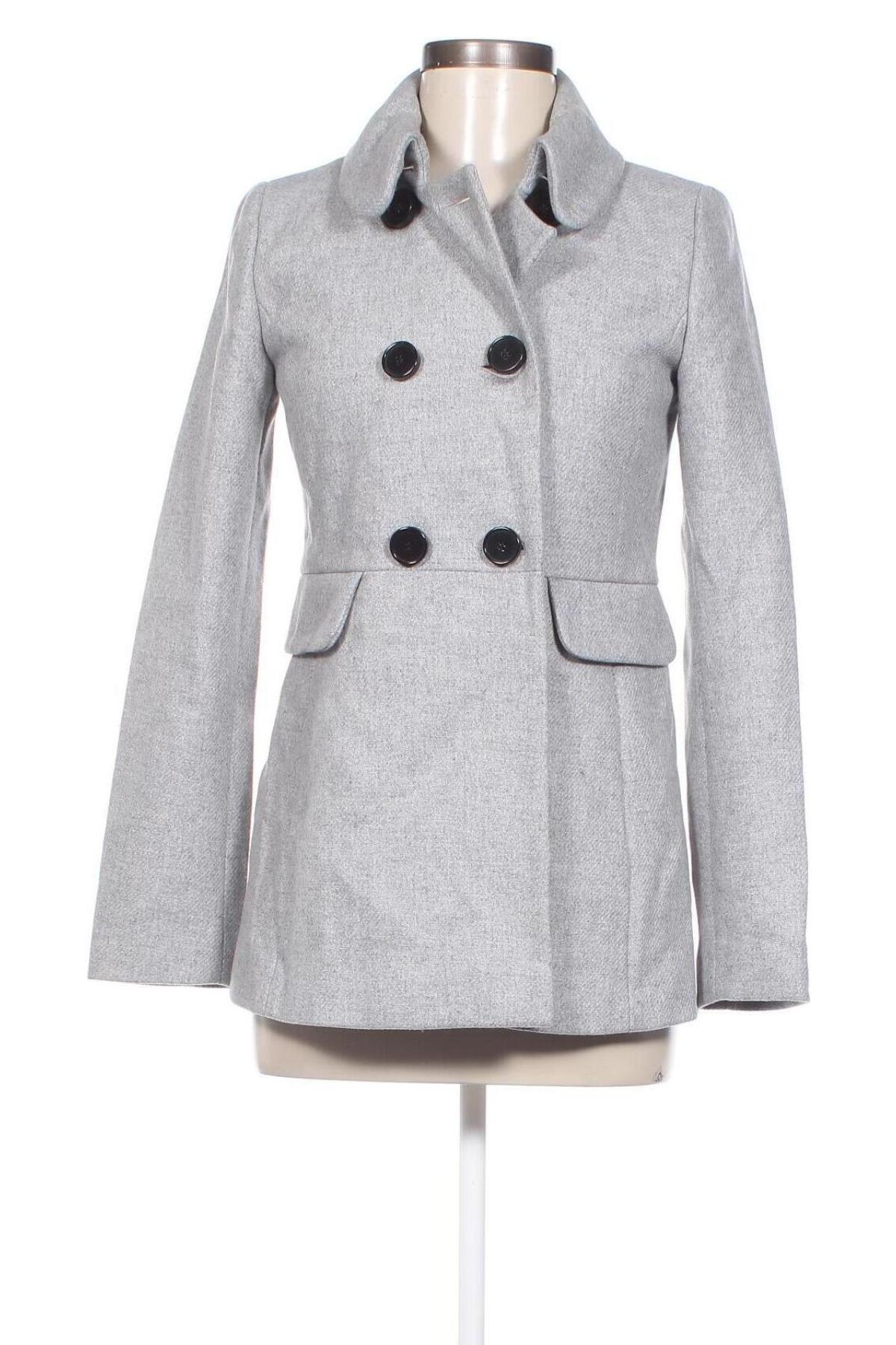 Дамско палто Hallhuber, Размер XS, Цвят Сив, Цена 162,00 лв.