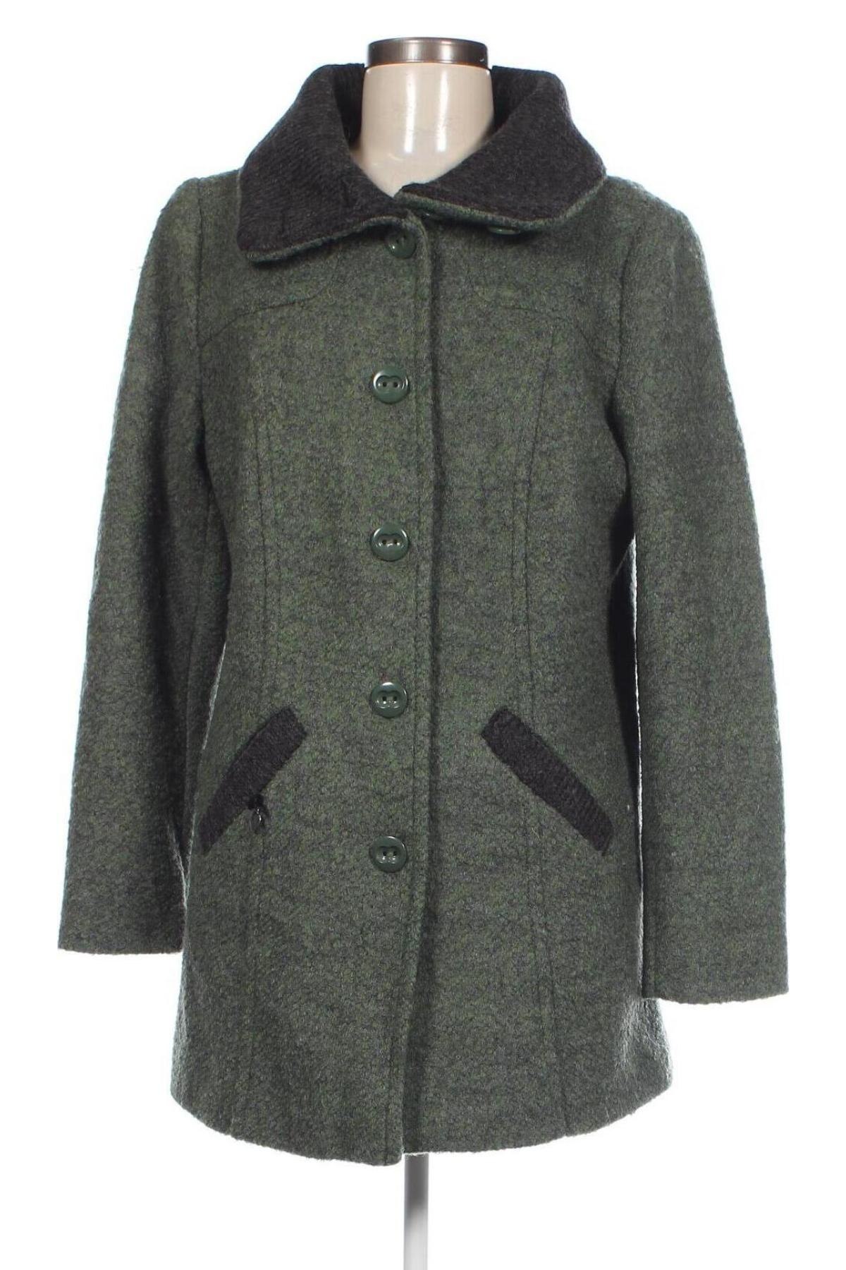Dámsky kabát  Himmelblau by Lola Paltinger, Veľkosť L, Farba Zelená, Cena  40,82 €