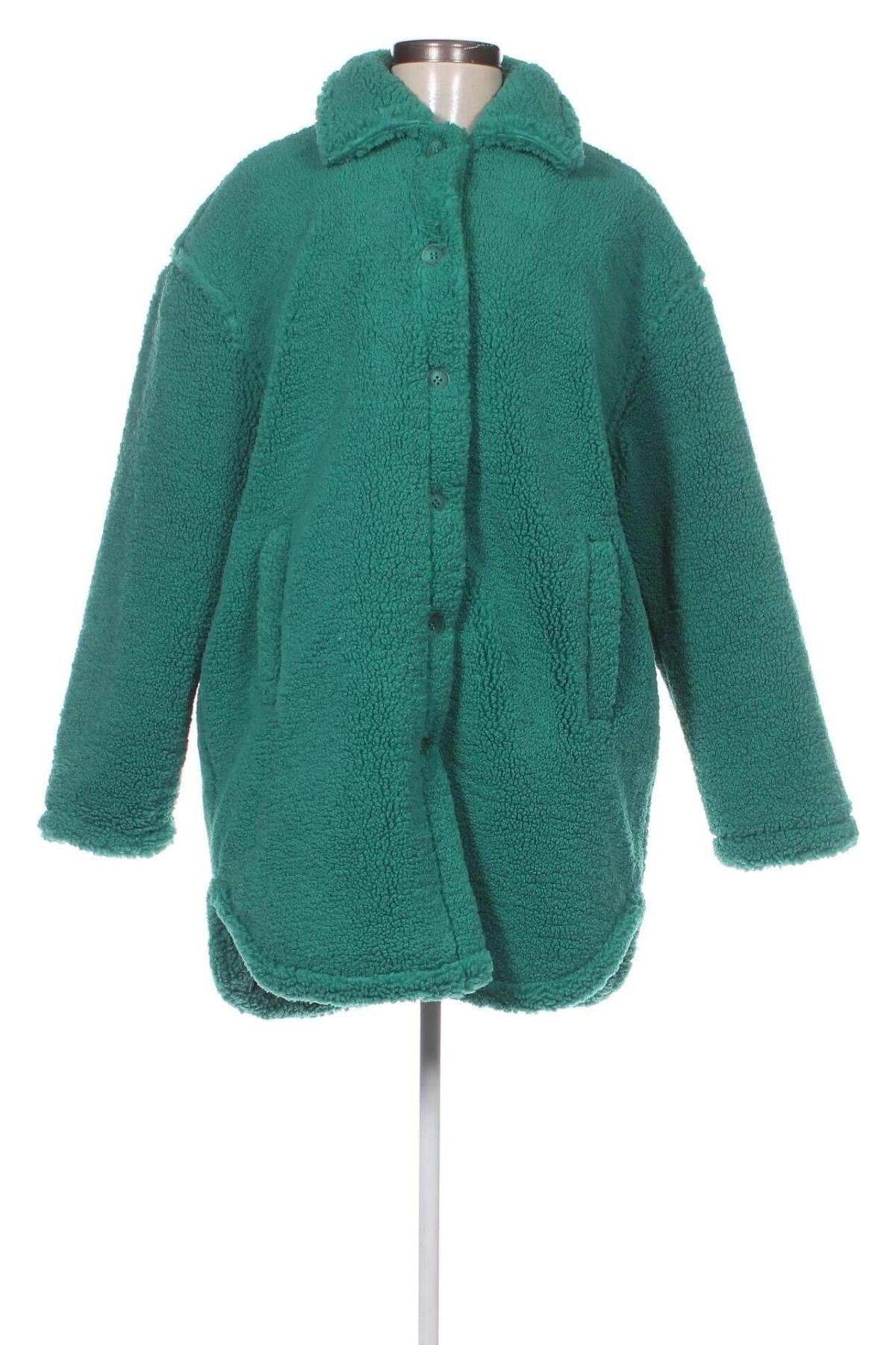 Γυναικείο παλτό Ichi, Μέγεθος S, Χρώμα Πράσινο, Τιμή 59,59 €