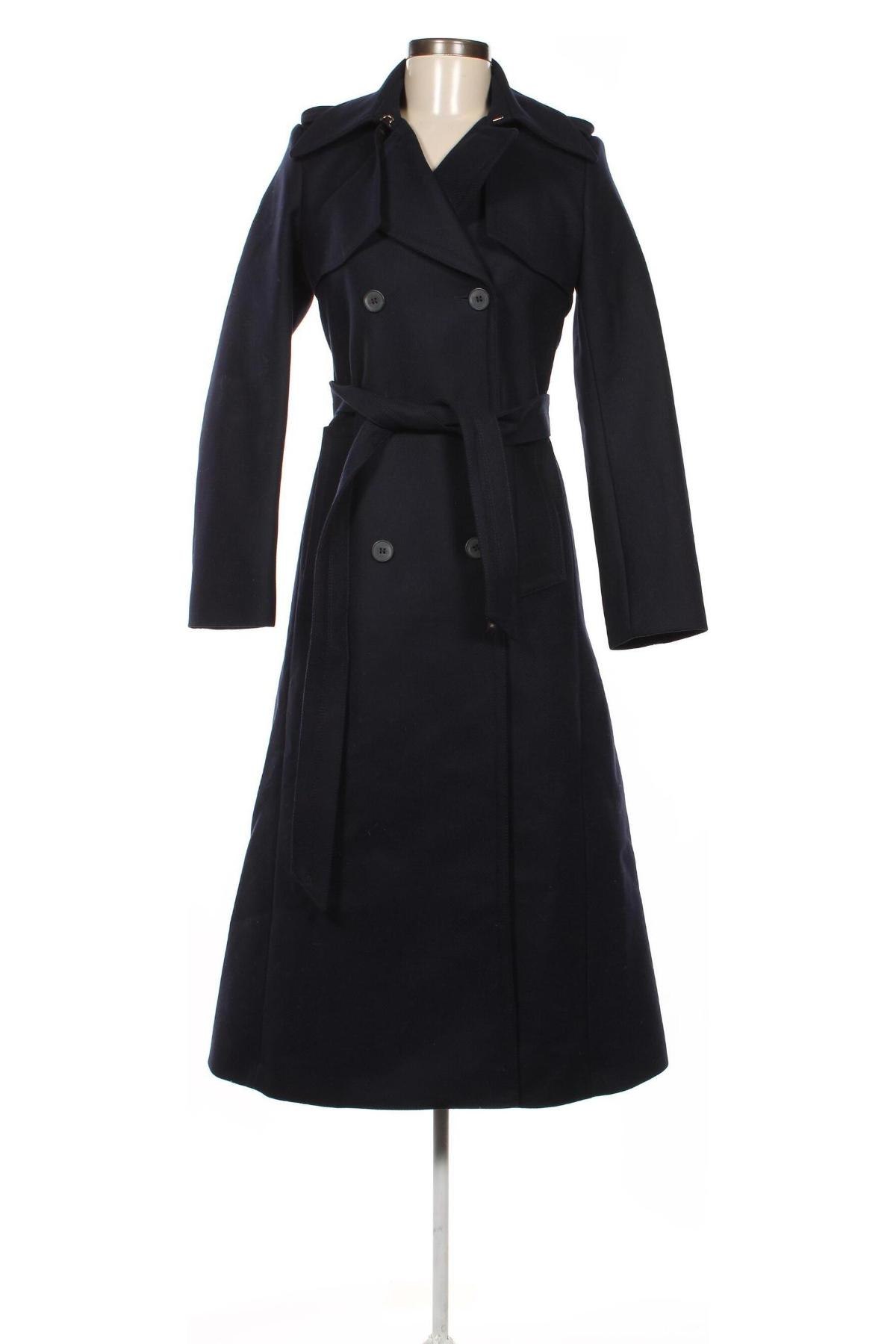 Дамско палто Ivy & Oak, Размер XS, Цвят Син, Цена 206,15 лв.