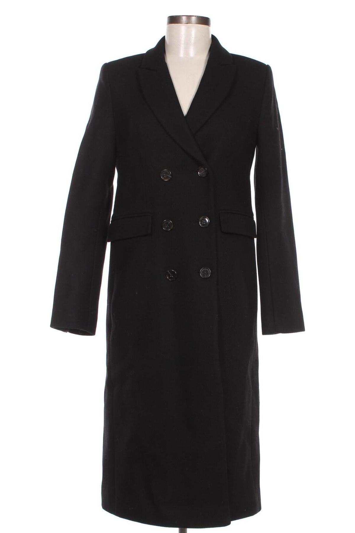 Γυναικείο παλτό Ivy & Oak, Μέγεθος S, Χρώμα Μαύρο, Τιμή 180,70 €