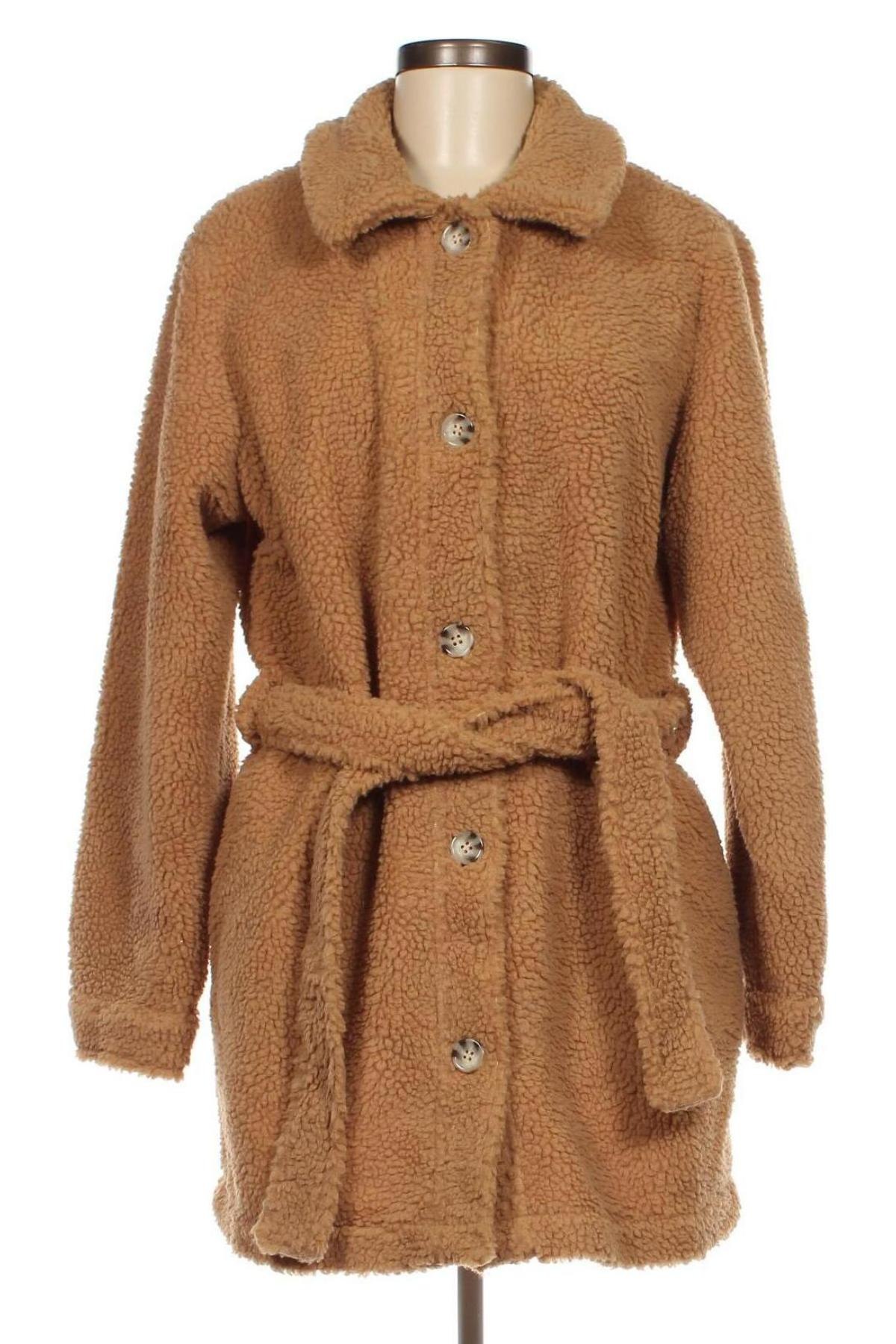 Γυναικείο παλτό Jacqueline De Yong, Μέγεθος L, Χρώμα Καφέ, Τιμή 24,49 €