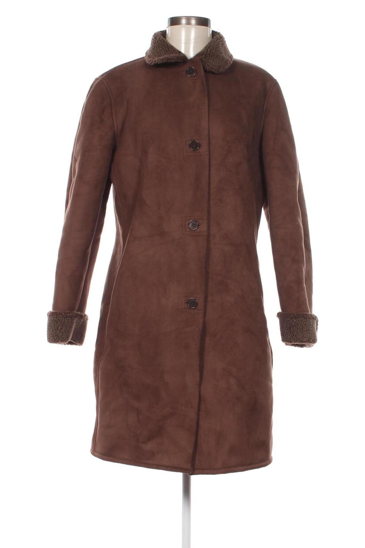 Γυναικείο παλτό Lands' End, Μέγεθος M, Χρώμα Καφέ, Τιμή 21,84 €