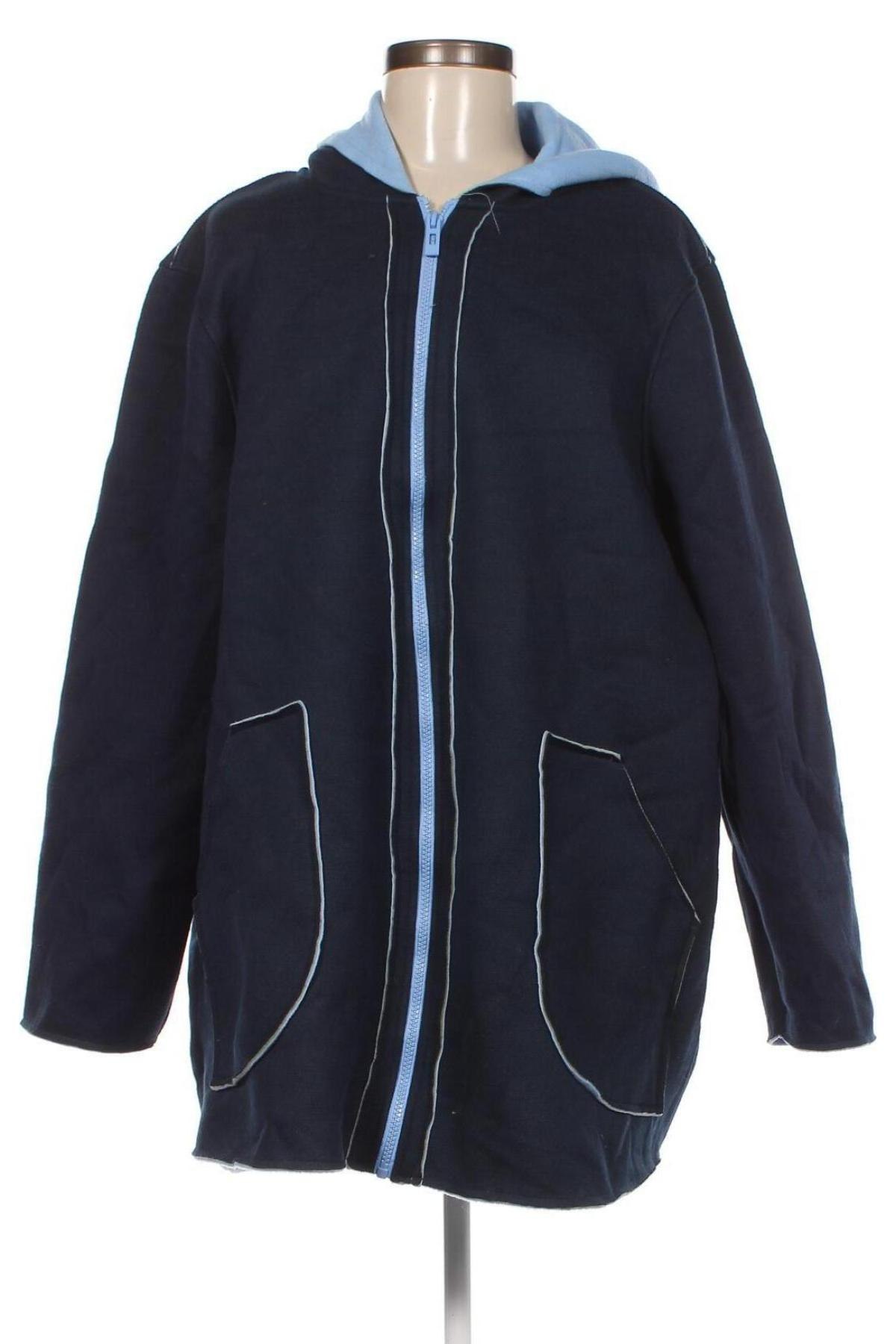 Γυναικείο παλτό Laura Torelli, Μέγεθος XL, Χρώμα Μπλέ, Τιμή 16,55 €