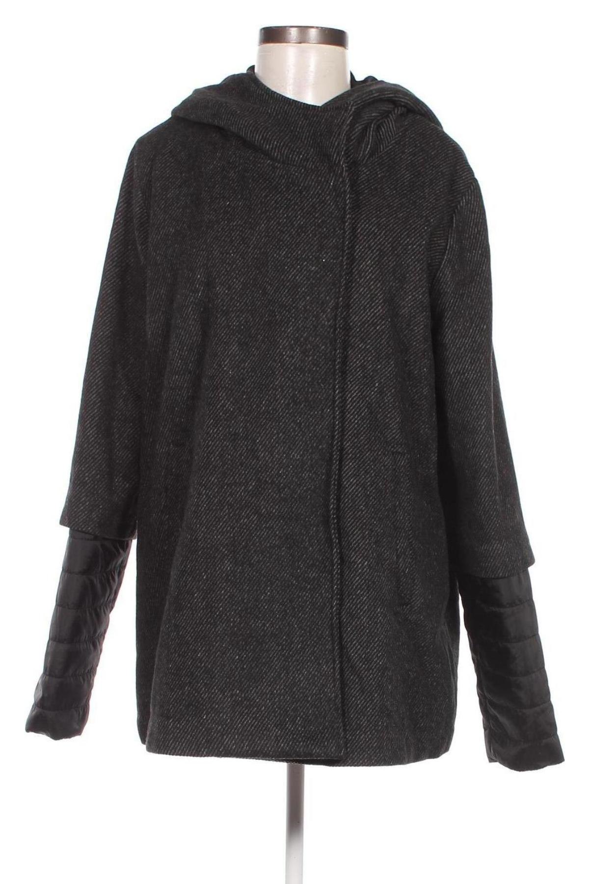 Γυναικείο παλτό Laura Torelli, Μέγεθος XL, Χρώμα Γκρί, Τιμή 26,48 €
