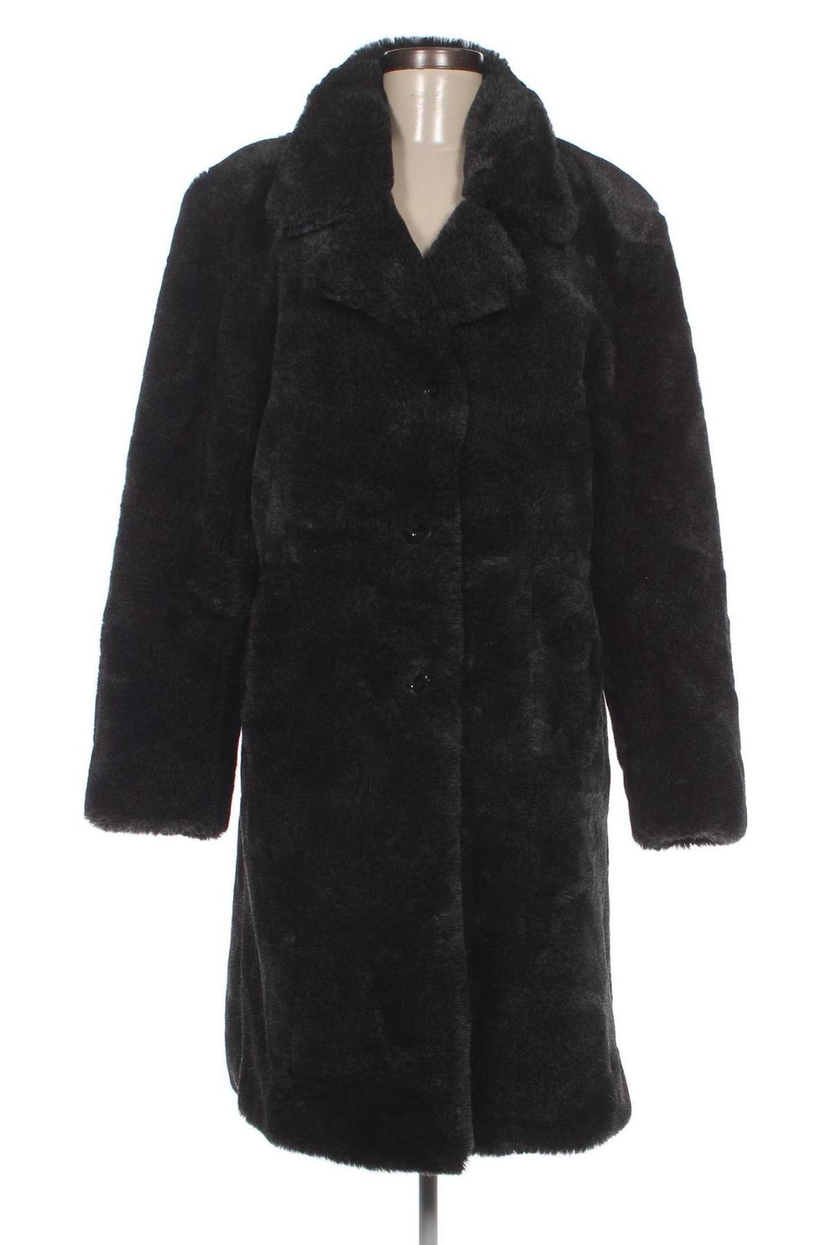 Γυναικείο παλτό Leather Man, Μέγεθος XL, Χρώμα Μαύρο, Τιμή 12,99 €