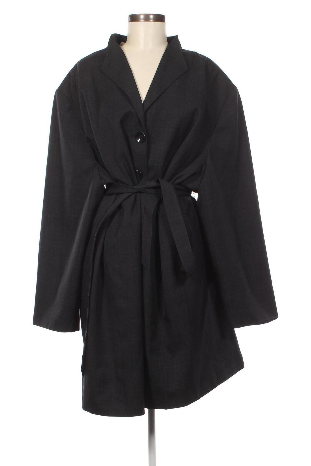 Γυναικείο παλτό Levine, Μέγεθος 3XL, Χρώμα Γκρί, Τιμή 60,72 €