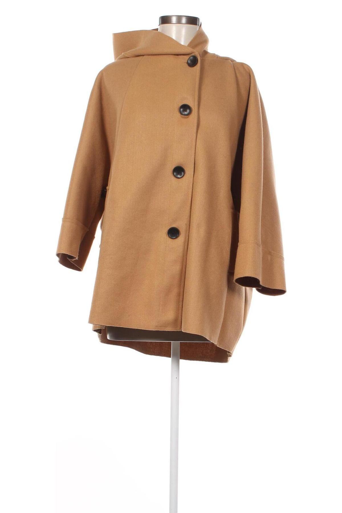 Palton de femei Made In Italy, Mărime M, Culoare Bej, Preț 163,00 Lei