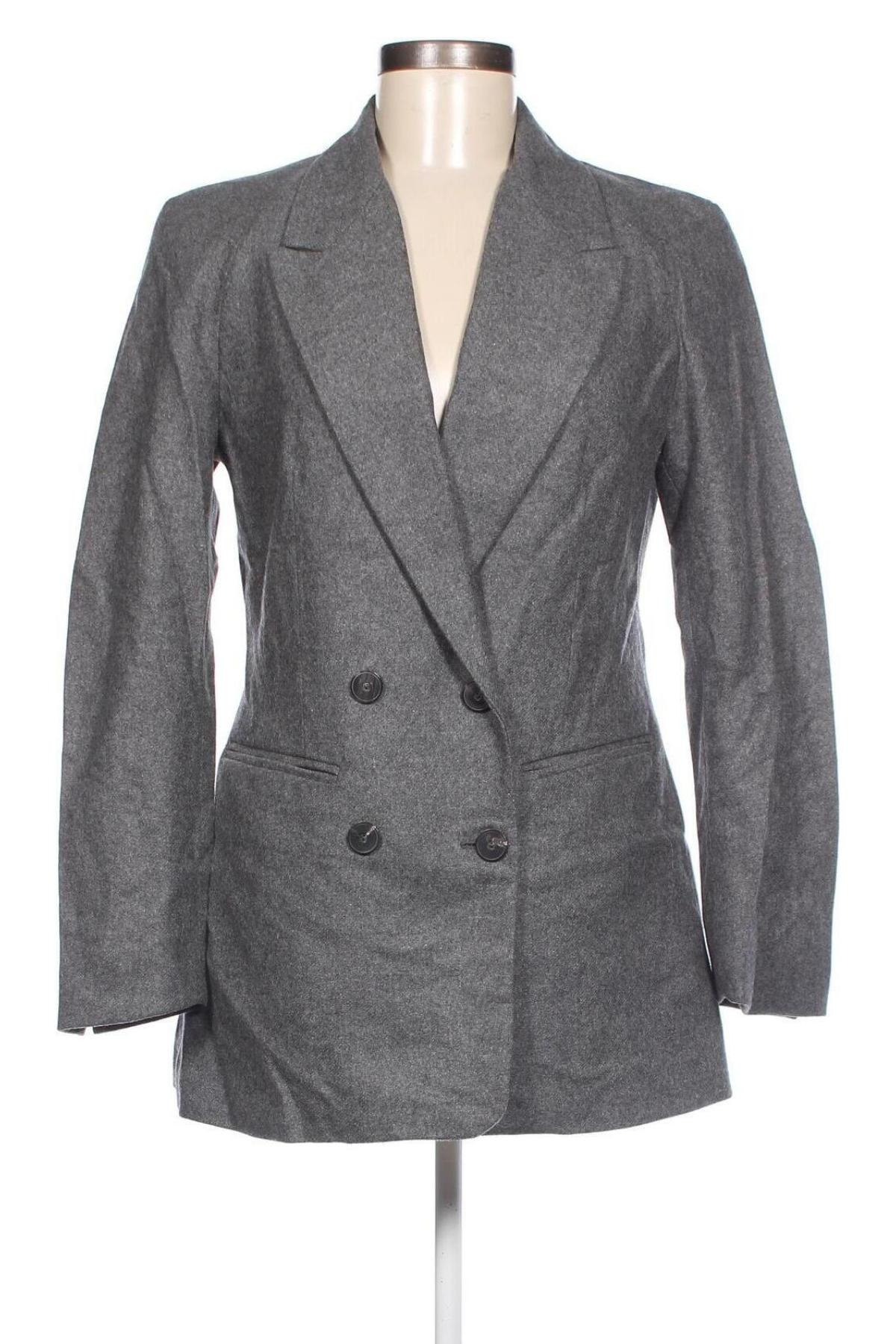 Дамско палто Mango, Размер M, Цвят Сив, Цена 33,99 лв.