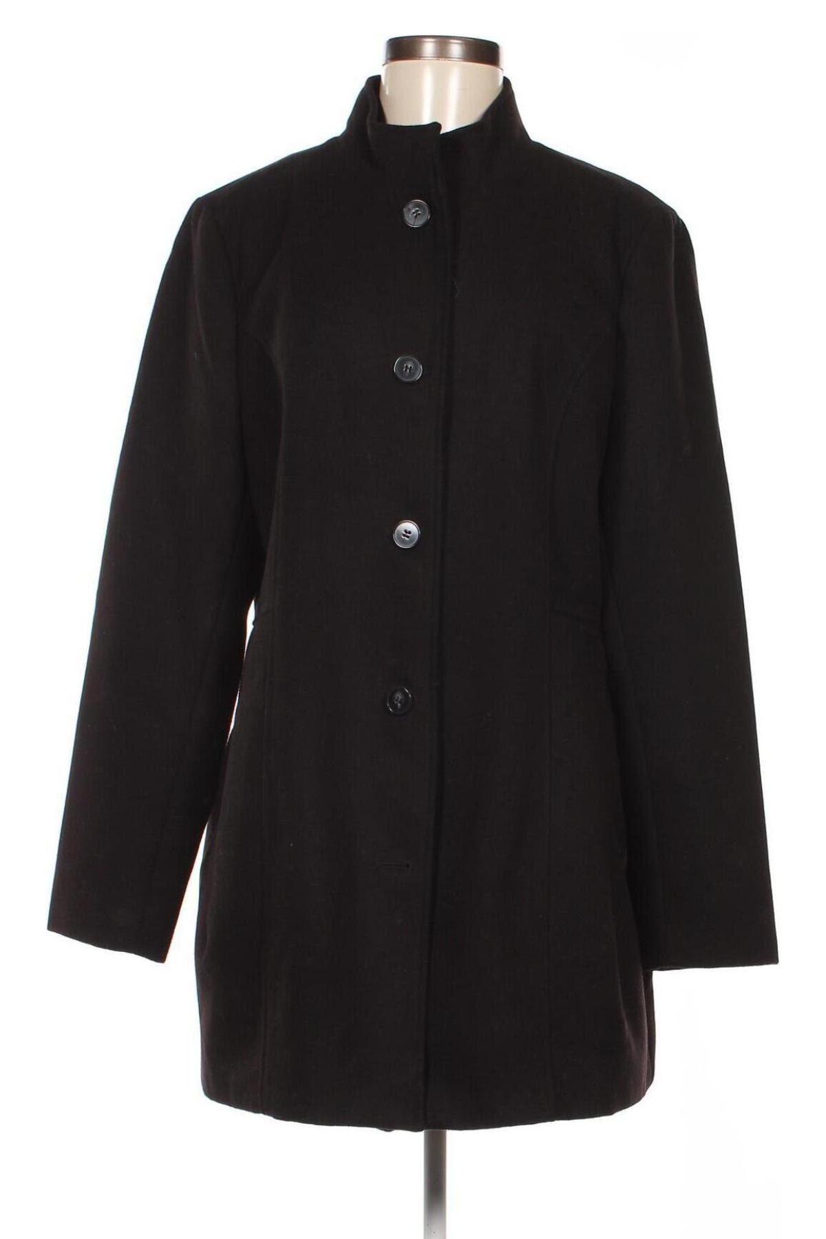 Дамско палто Manguun, Размер XL, Цвят Черен, Цена 22,40 лв.