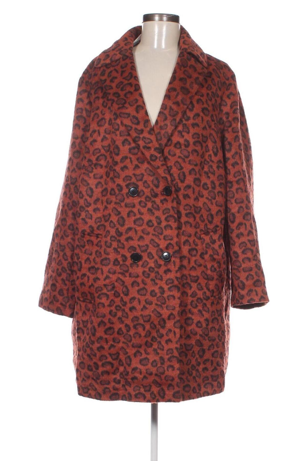 Γυναικείο παλτό Miss E, Μέγεθος XXL, Χρώμα Πολύχρωμο, Τιμή 25,48 €