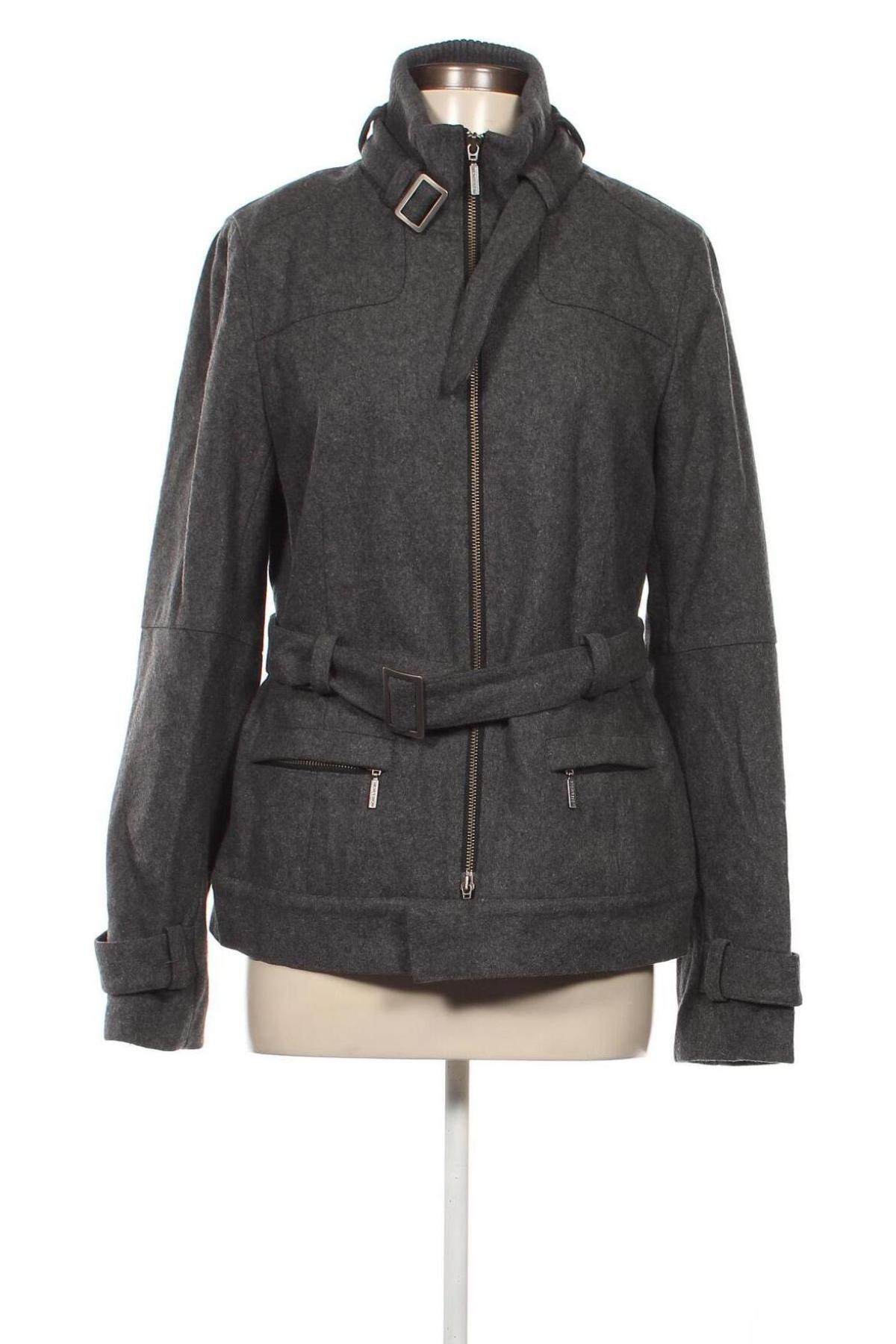 Дамско палто More & More, Размер M, Цвят Сив, Цена 30,10 лв.