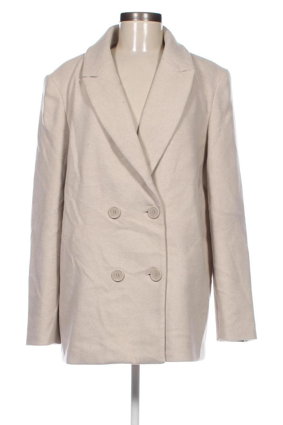Γυναικείο παλτό NA-KD, Μέγεθος S, Χρώμα  Μπέζ, Τιμή 27,84 €