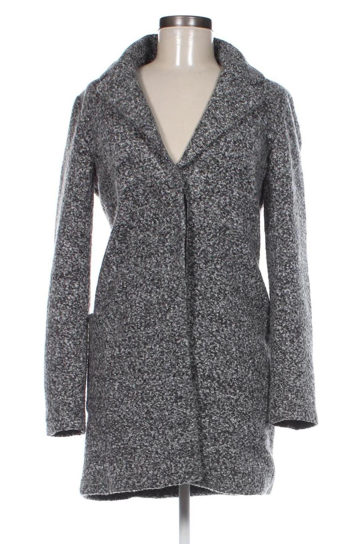 Дамско палто ONLY, Размер S, Цвят Сив, Цена 26,95 лв.
