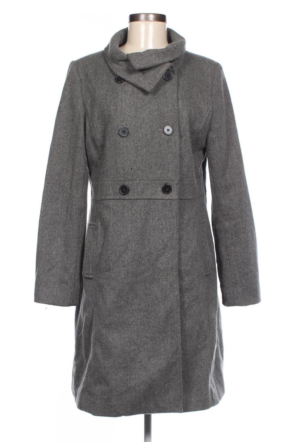 Дамско палто Old Navy, Размер L, Цвят Сив, Цена 25,60 лв.