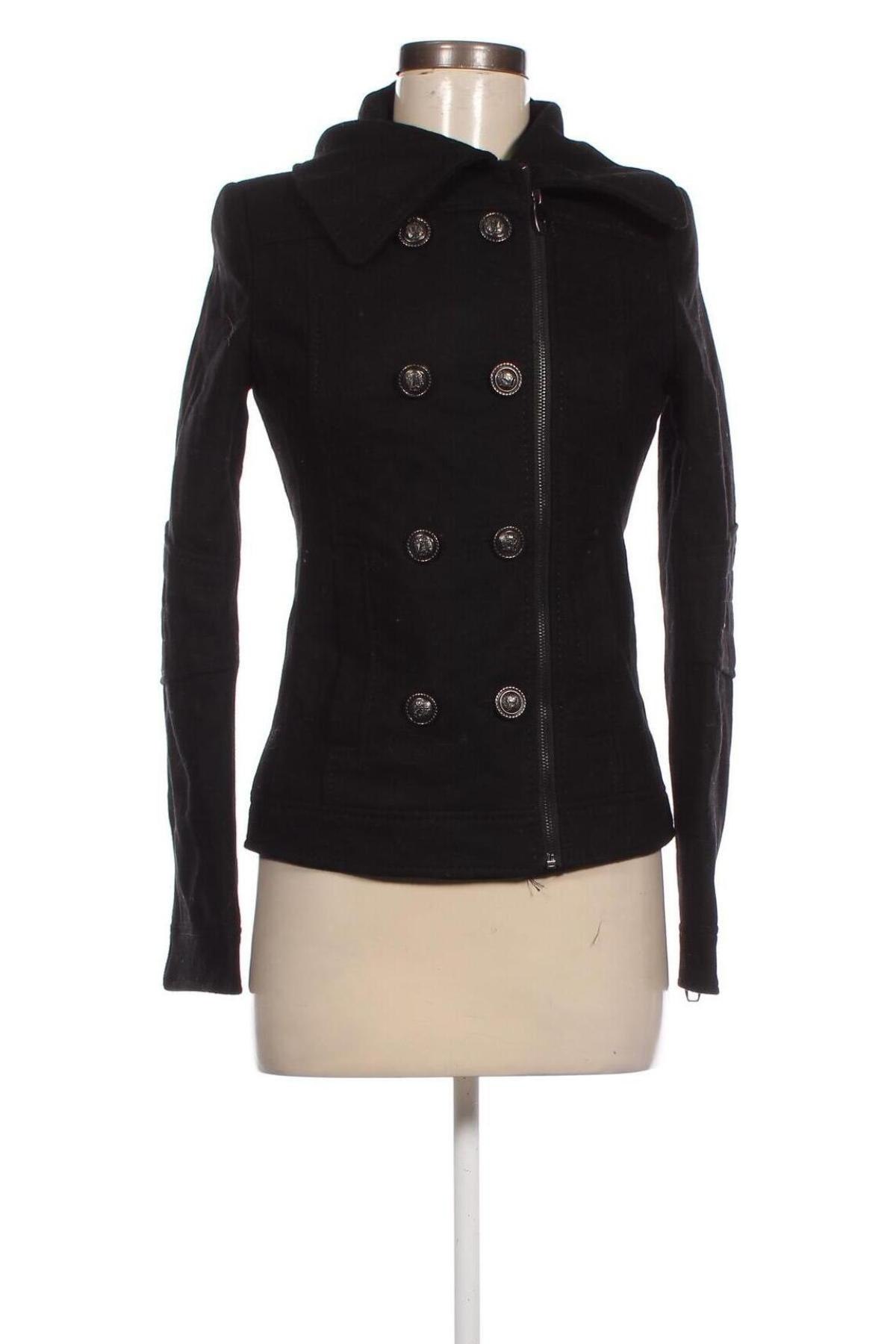 Γυναικείο παλτό Orsay, Μέγεθος XXS, Χρώμα Μαύρο, Τιμή 26,48 €