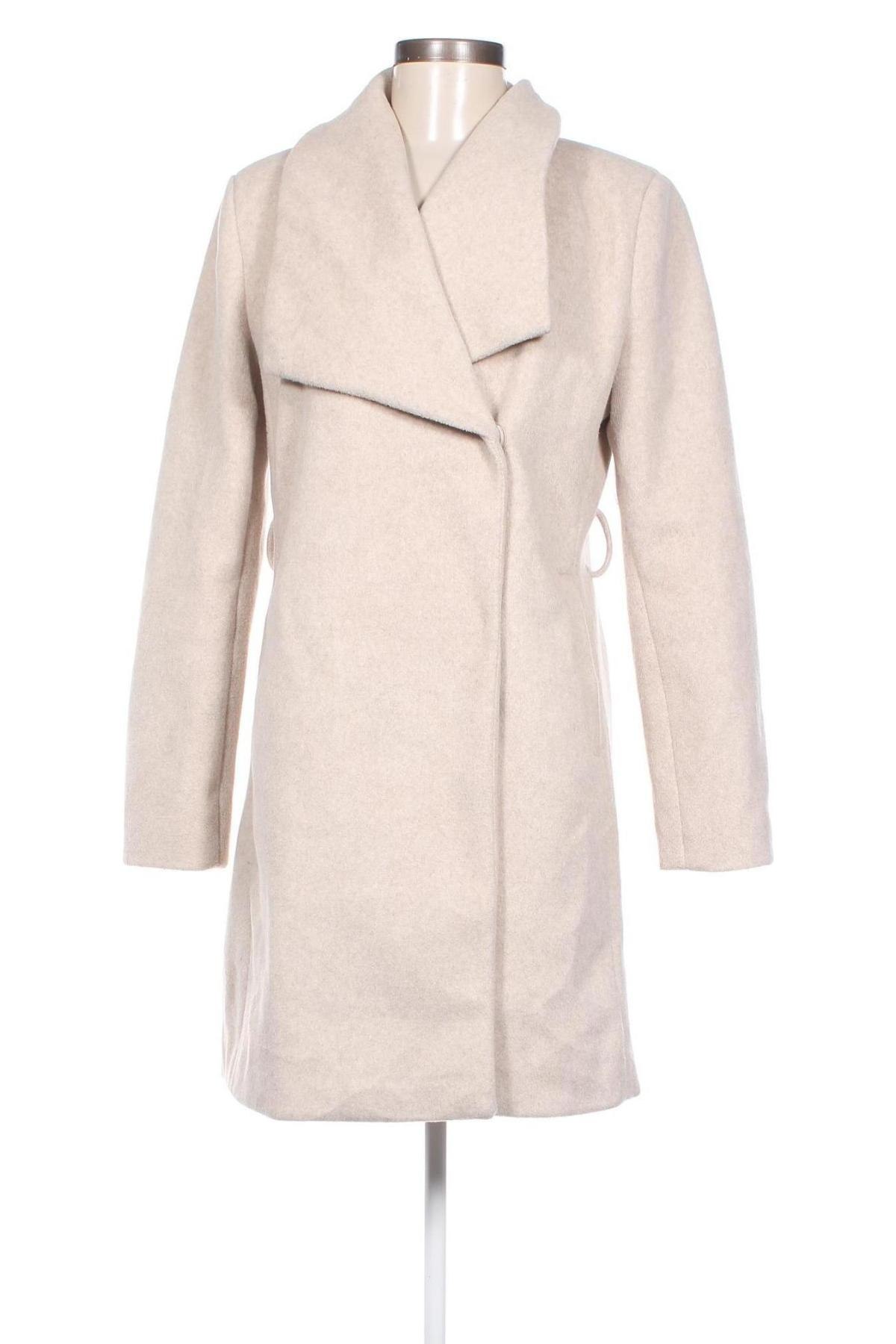 Дамско палто Reserved, Размер M, Цвят Бежов, Цена 25,60 лв.