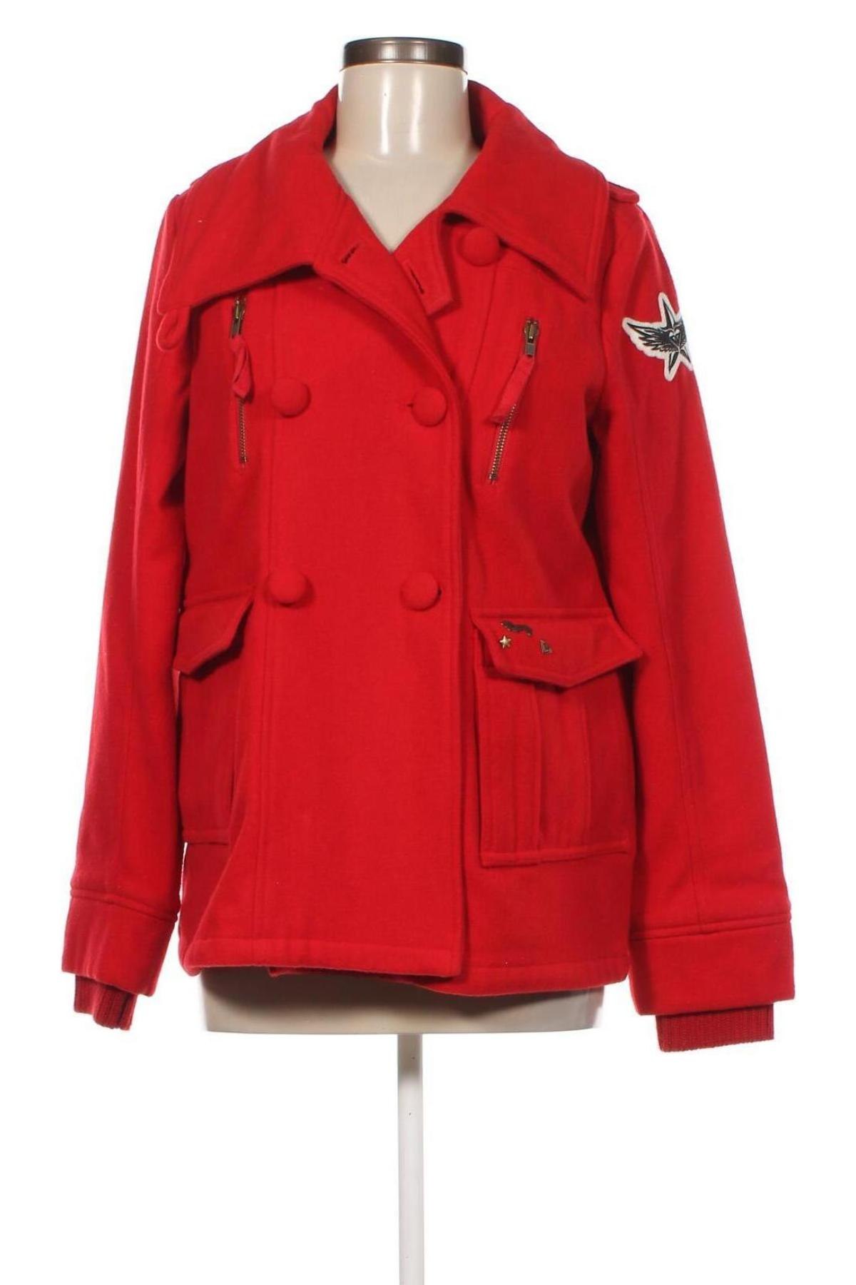 Palton de femei Roxy, Mărime M, Culoare Roșu, Preț 79,80 Lei