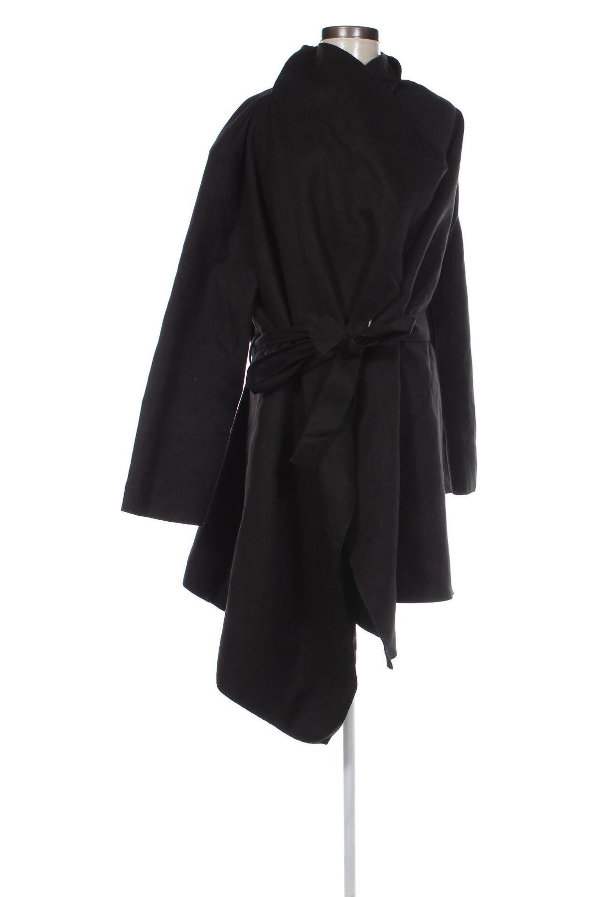 Γυναικείο παλτό SHEIN, Μέγεθος 3XL, Χρώμα Μαύρο, Τιμή 49,64 €