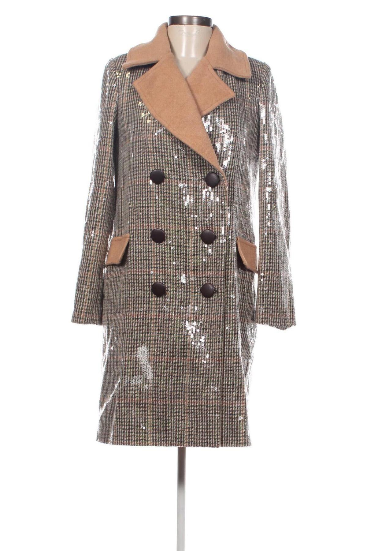 Дамско палто Sahoco, Размер S, Цвят Многоцветен, Цена 60,76 лв.