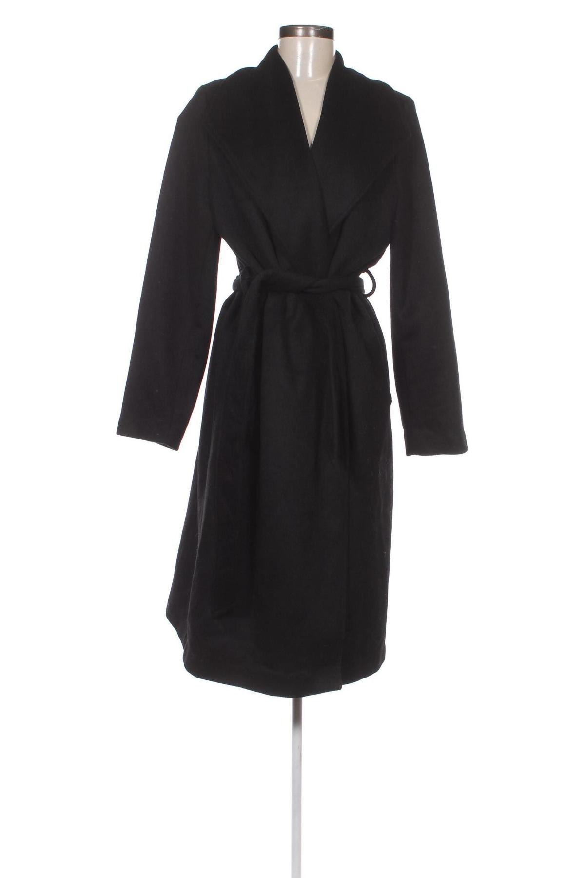 Дамско палто Selected Femme, Размер M, Цвят Черен, Цена 120,40 лв.