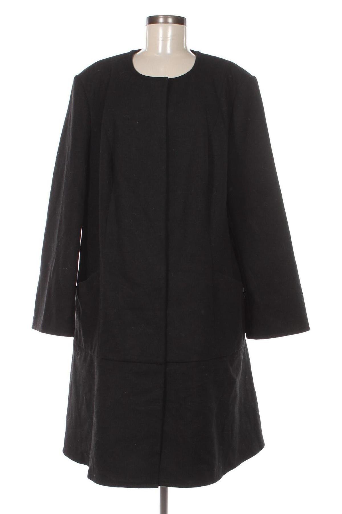 Дамско палто Sheego, Размер XXL, Цвят Черен, Цена 32,80 лв.