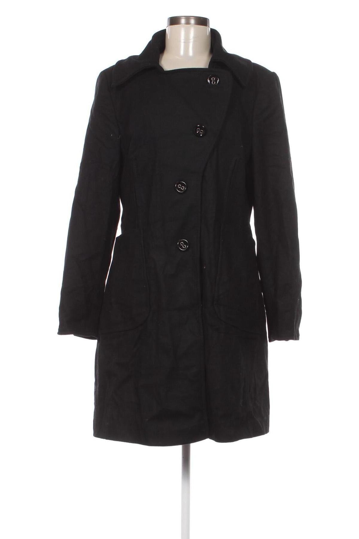Дамско палто Steilmann, Размер XL, Цвят Черен, Цена 27,82 лв.