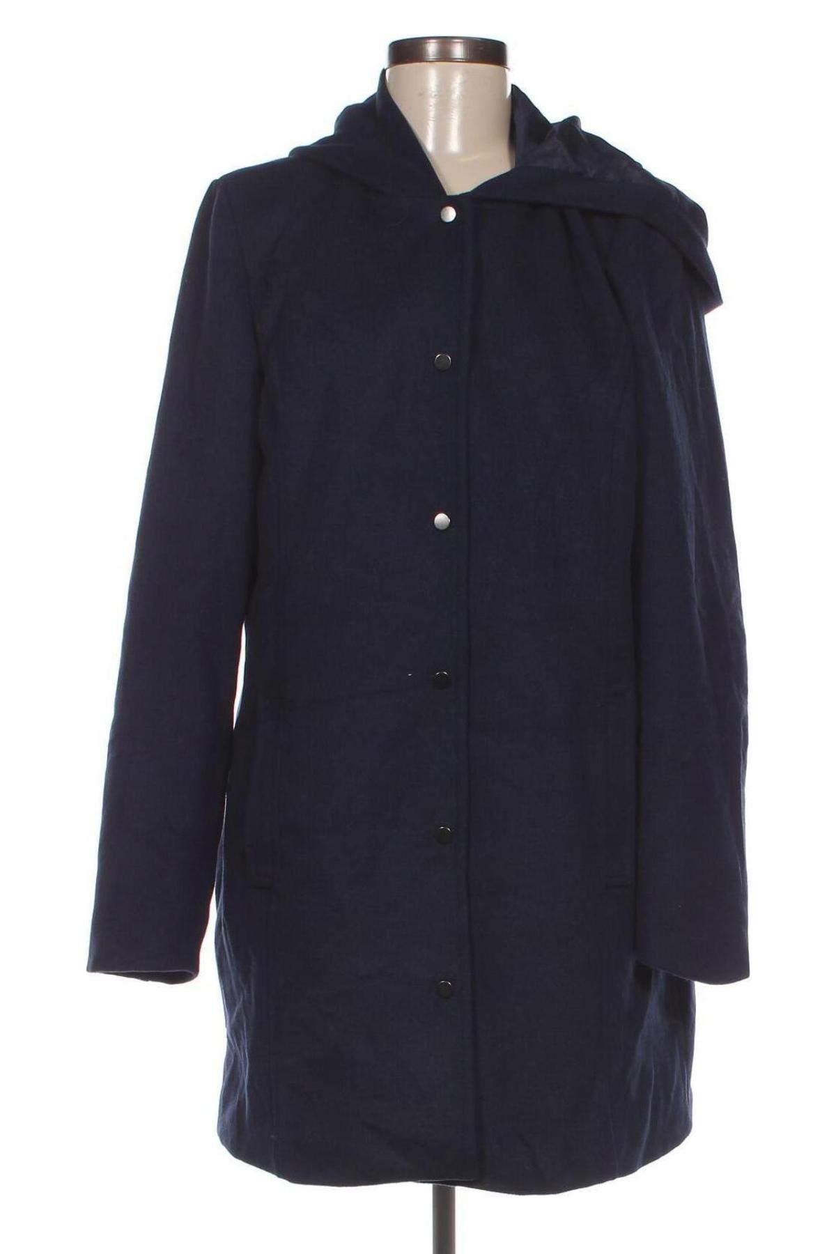 Damenmantel Vero Moda, Größe L, Farbe Blau, Preis € 13,99