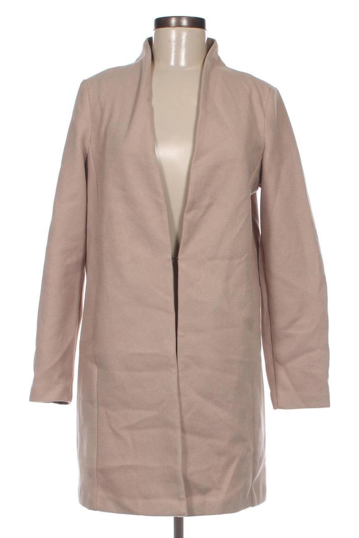 Γυναικείο παλτό Vero Moda, Μέγεθος M, Χρώμα  Μπέζ, Τιμή 13,61 €