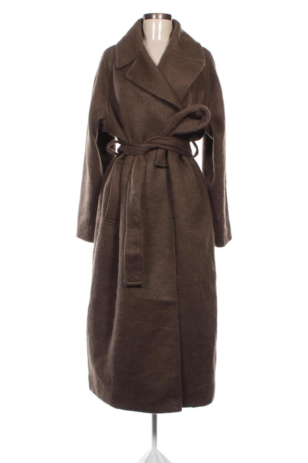 Γυναικείο παλτό Weekday, Μέγεθος L, Χρώμα Καφέ, Τιμή 44,95 €