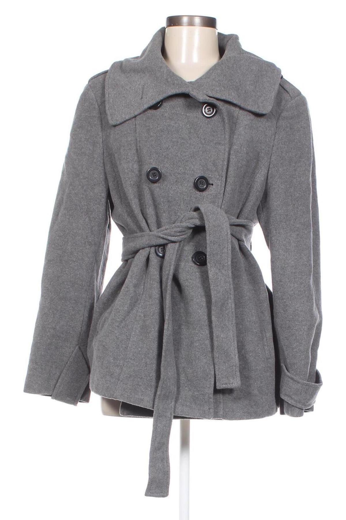 Дамско палто Yessica, Размер XL, Цвят Сив, Цена 42,80 лв.