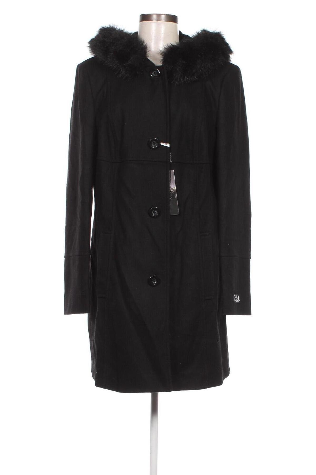 Γυναικείο παλτό Yessica, Μέγεθος XL, Χρώμα Μαύρο, Τιμή 42,56 €