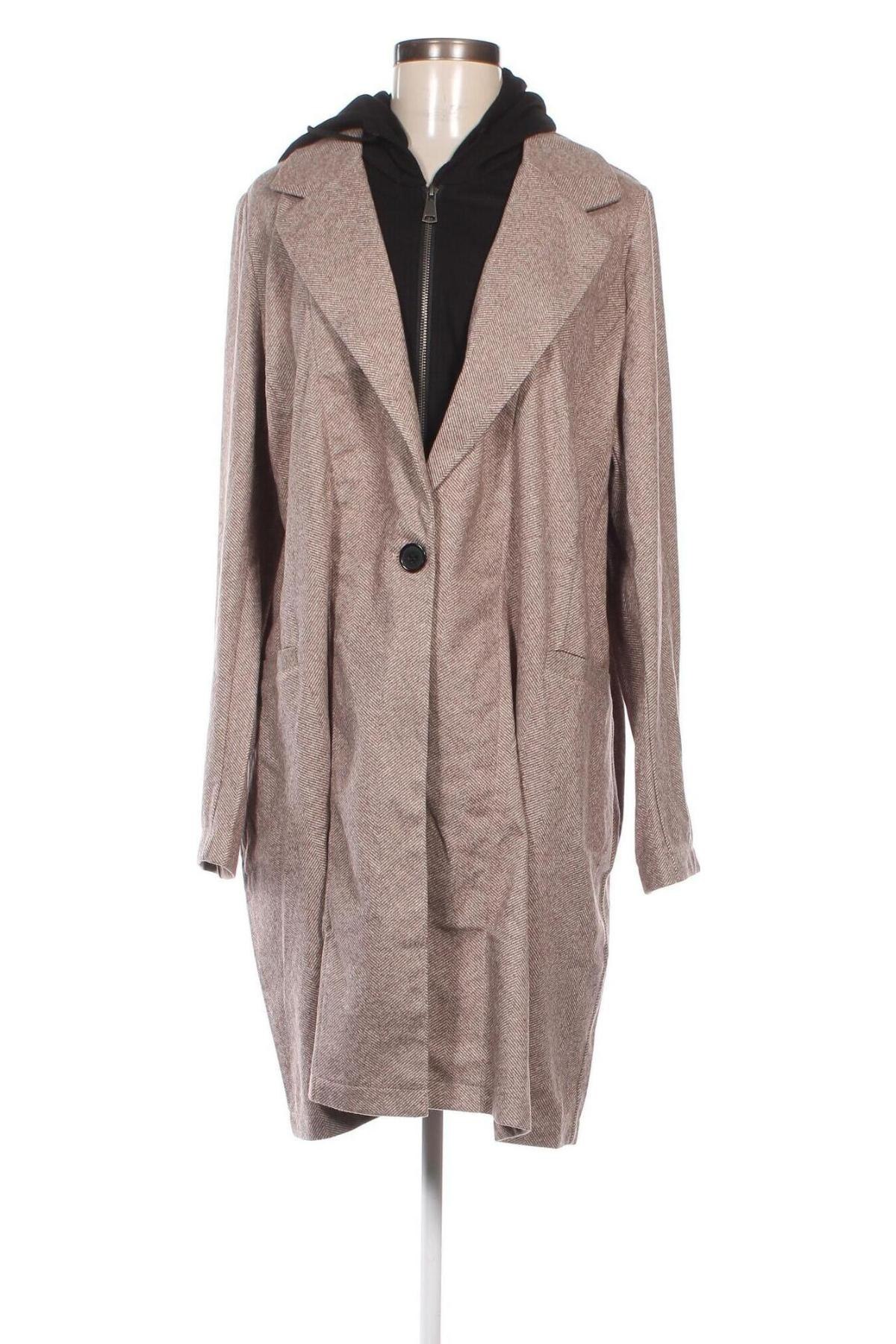 Γυναικείο παλτό Yesta, Μέγεθος XL, Χρώμα Καφέ, Τιμή 12,58 €