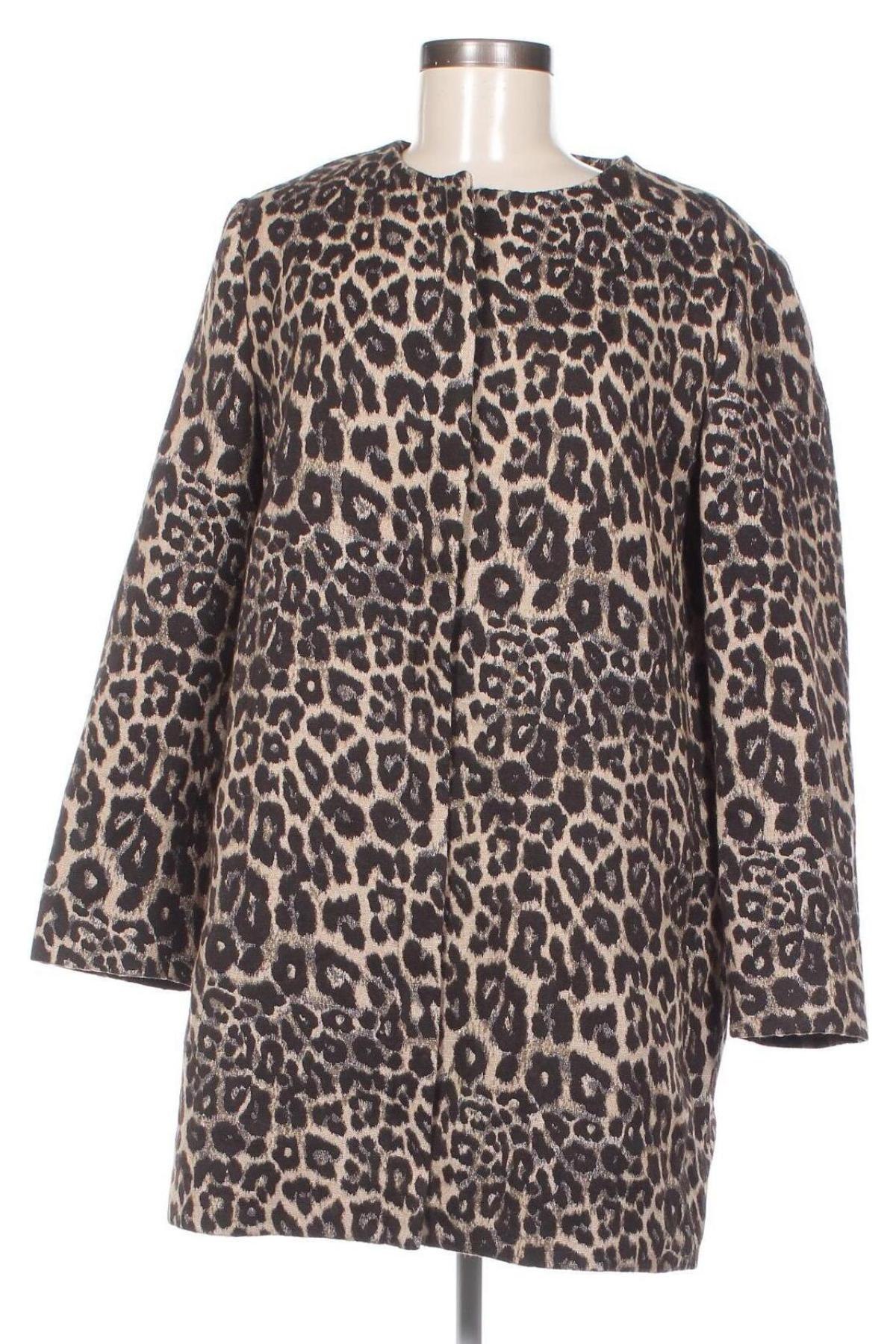 Palton de femei Zara, Mărime XL, Culoare Multicolor, Preț 83,22 Lei