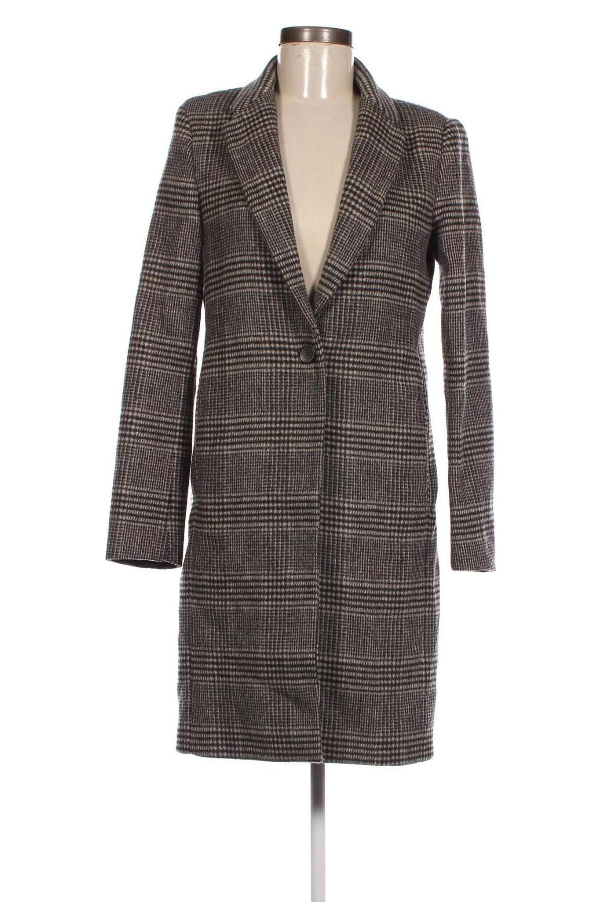 Palton de femei Zara, Mărime M, Culoare Gri, Preț 103,80 Lei