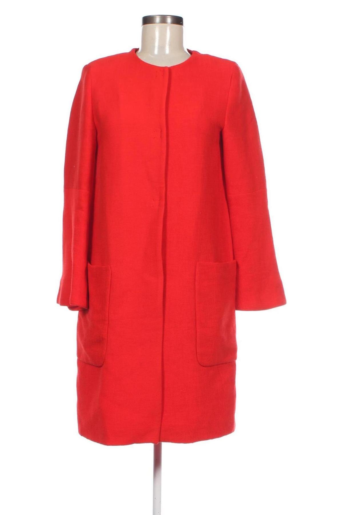Damenmantel Zara, Größe S, Farbe Rot, Preis € 30,18