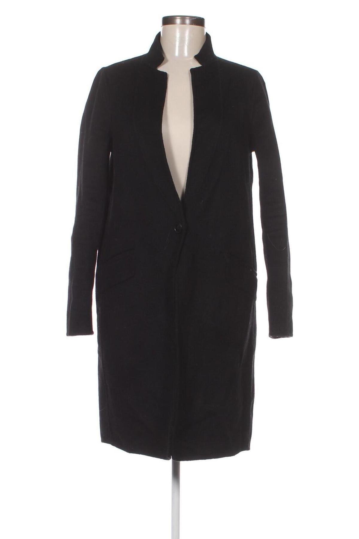 Damenmantel Zara, Größe S, Farbe Schwarz, Preis € 19,40