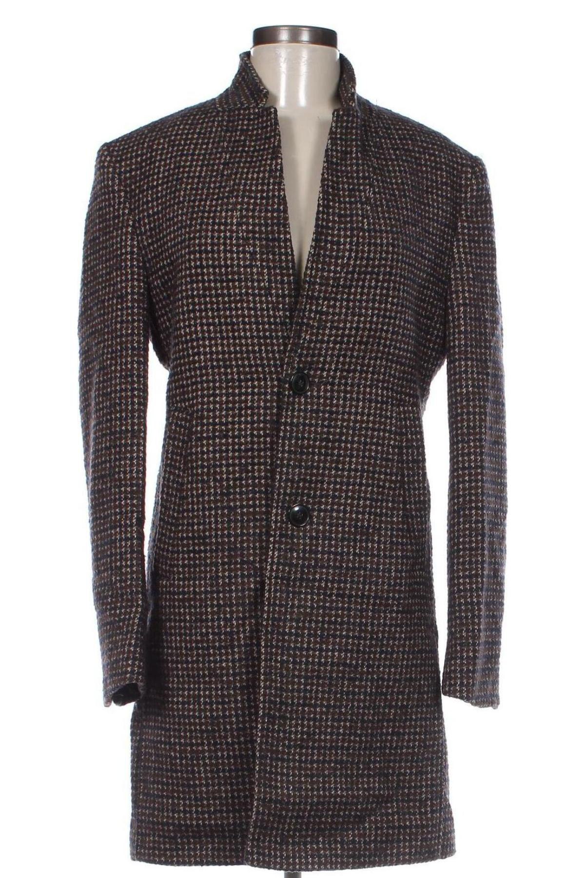 Дамско палто Zara, Размер S, Цвят Многоцветен, Цена 27,20 лв.