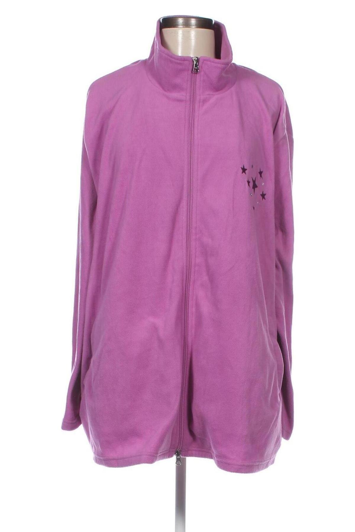 Damen Fleece Oberteil , Größe 3XL, Farbe Lila, Preis 21,71 €