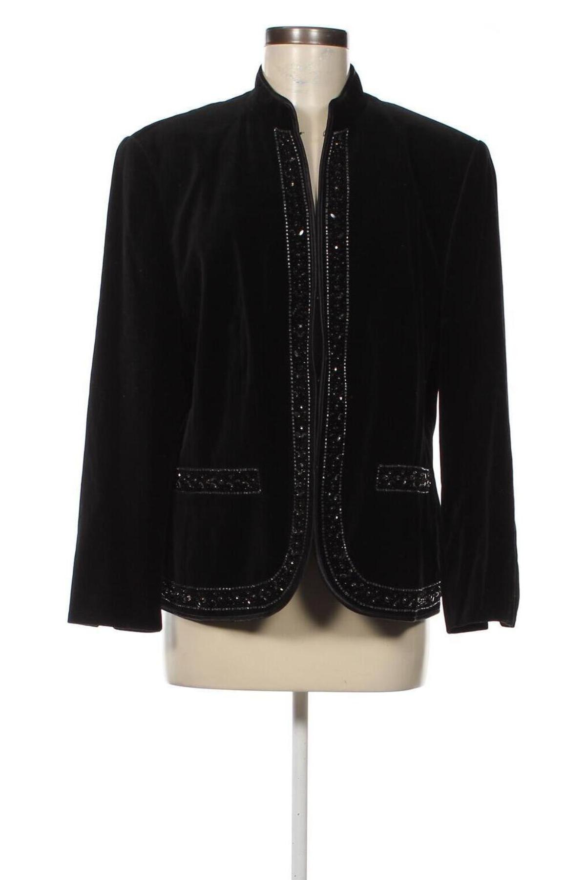 Γυναικείο σακάκι G.W., Μέγεθος M, Χρώμα Μαύρο, Τιμή 93,59 €