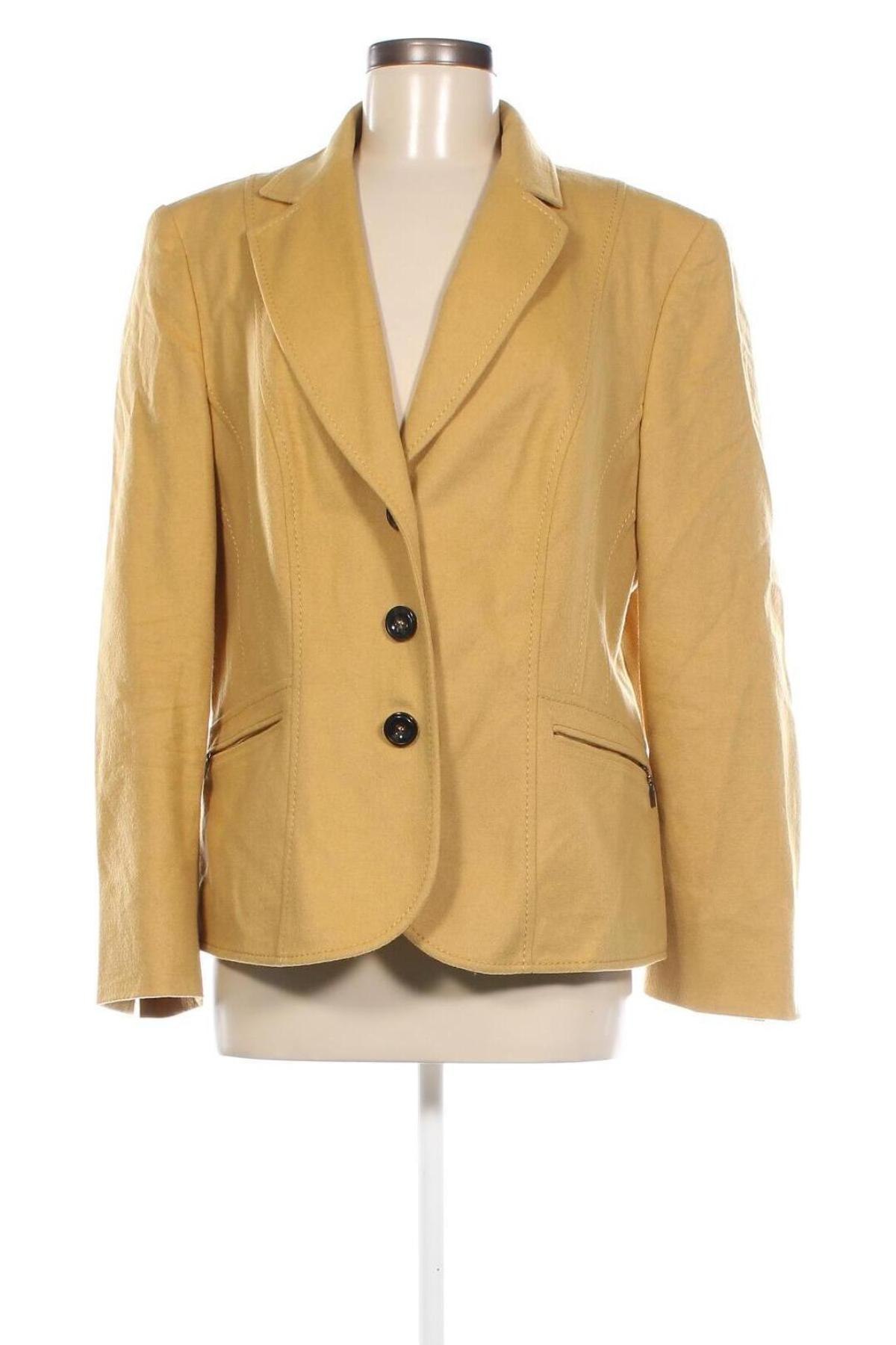 Дамско сако Gerry Weber, Размер L, Цвят Жълт, Цена 113,00 лв.