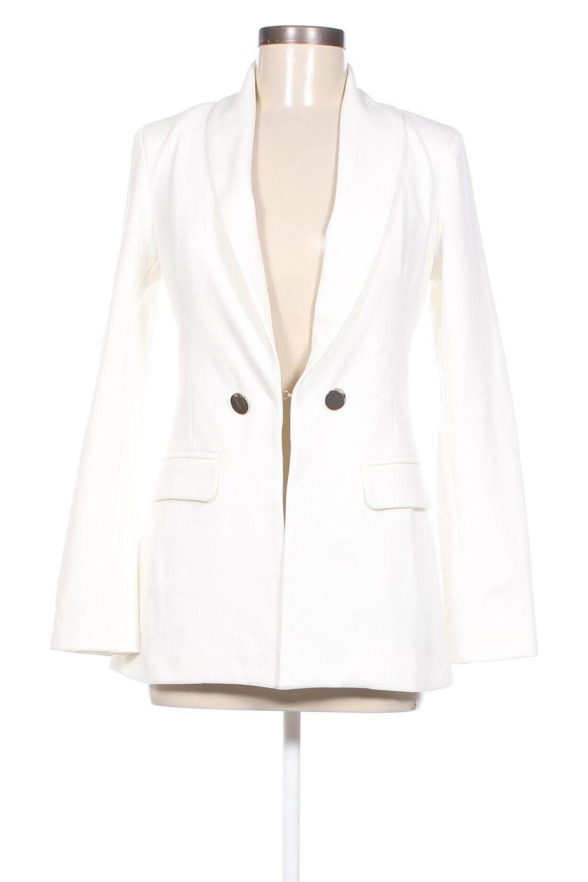 Γυναικείο σακάκι Guido Maria Kretschmer for About You, Μέγεθος S, Χρώμα Λευκό, Τιμή 70,62 €