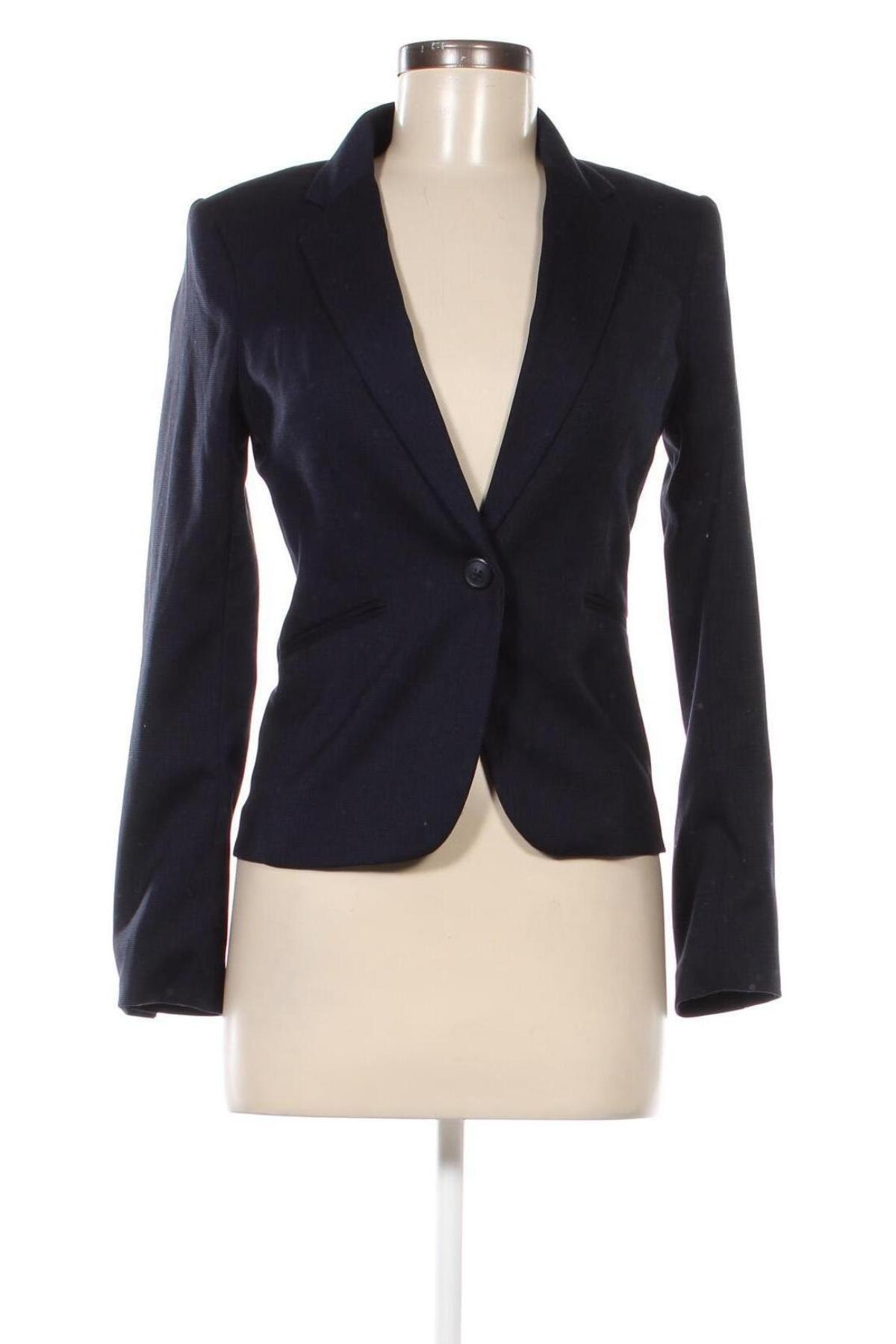 Γυναικείο σακάκι H&M, Μέγεθος XS, Χρώμα Μαύρο, Τιμή 10,89 €