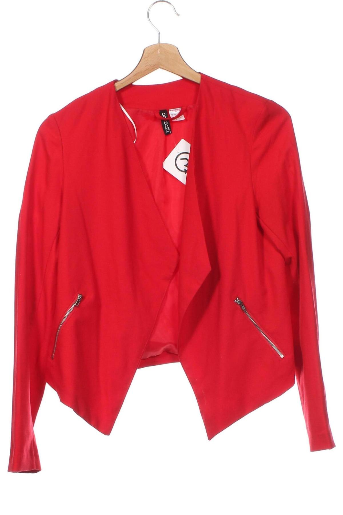 Damen Blazer H&M Divided, Größe XS, Farbe Rot, Preis 12,42 €