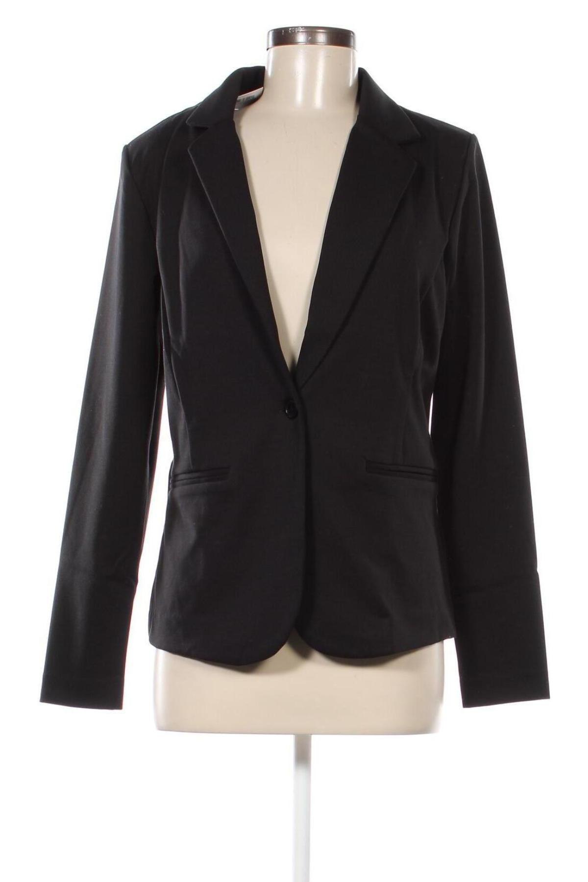 Γυναικείο σακάκι Ichi, Μέγεθος L, Χρώμα Μαύρο, Τιμή 20,48 €