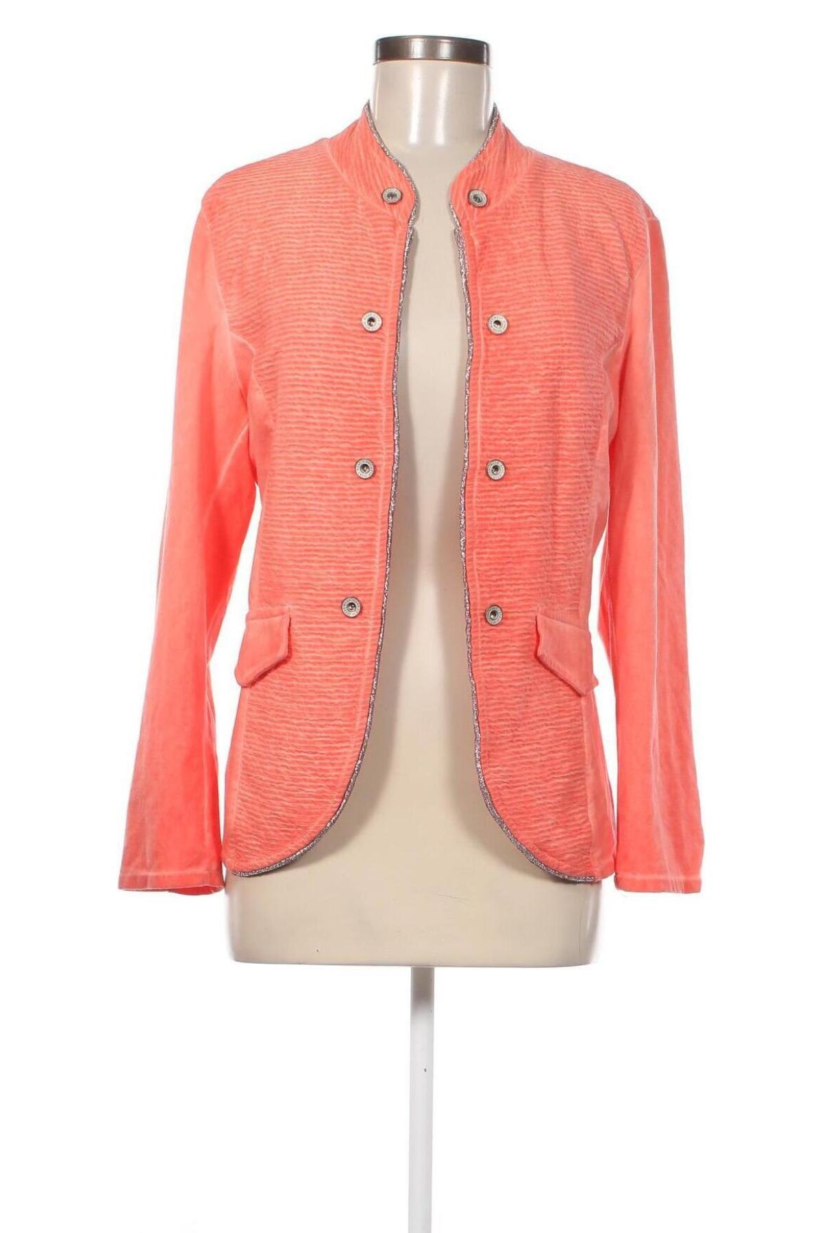 Damen Blazer Made In Italy, Größe L, Farbe Orange, Preis 12,60 €