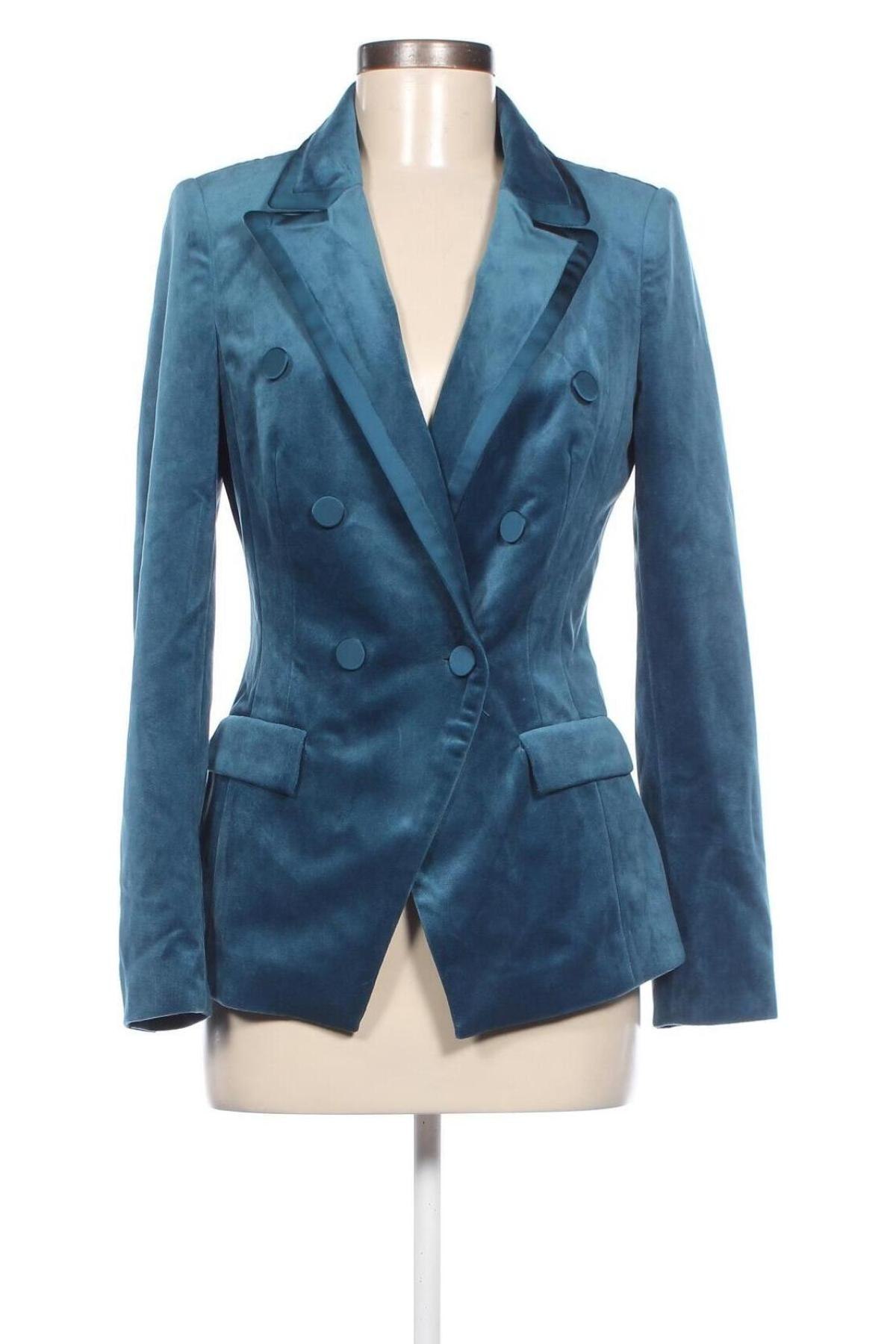 Γυναικείο σακάκι Marciano by Guess, Μέγεθος L, Χρώμα Μπλέ, Τιμή 182,47 €