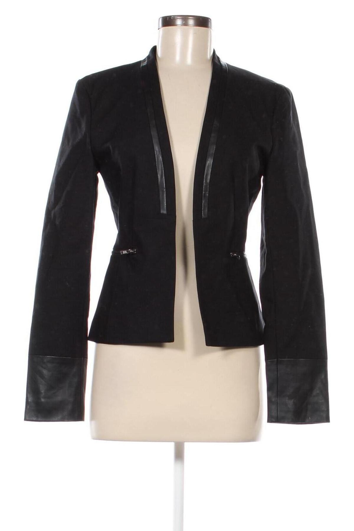 Γυναικείο σακάκι S.Oliver, Μέγεθος S, Χρώμα Μαύρο, Τιμή 14,84 €