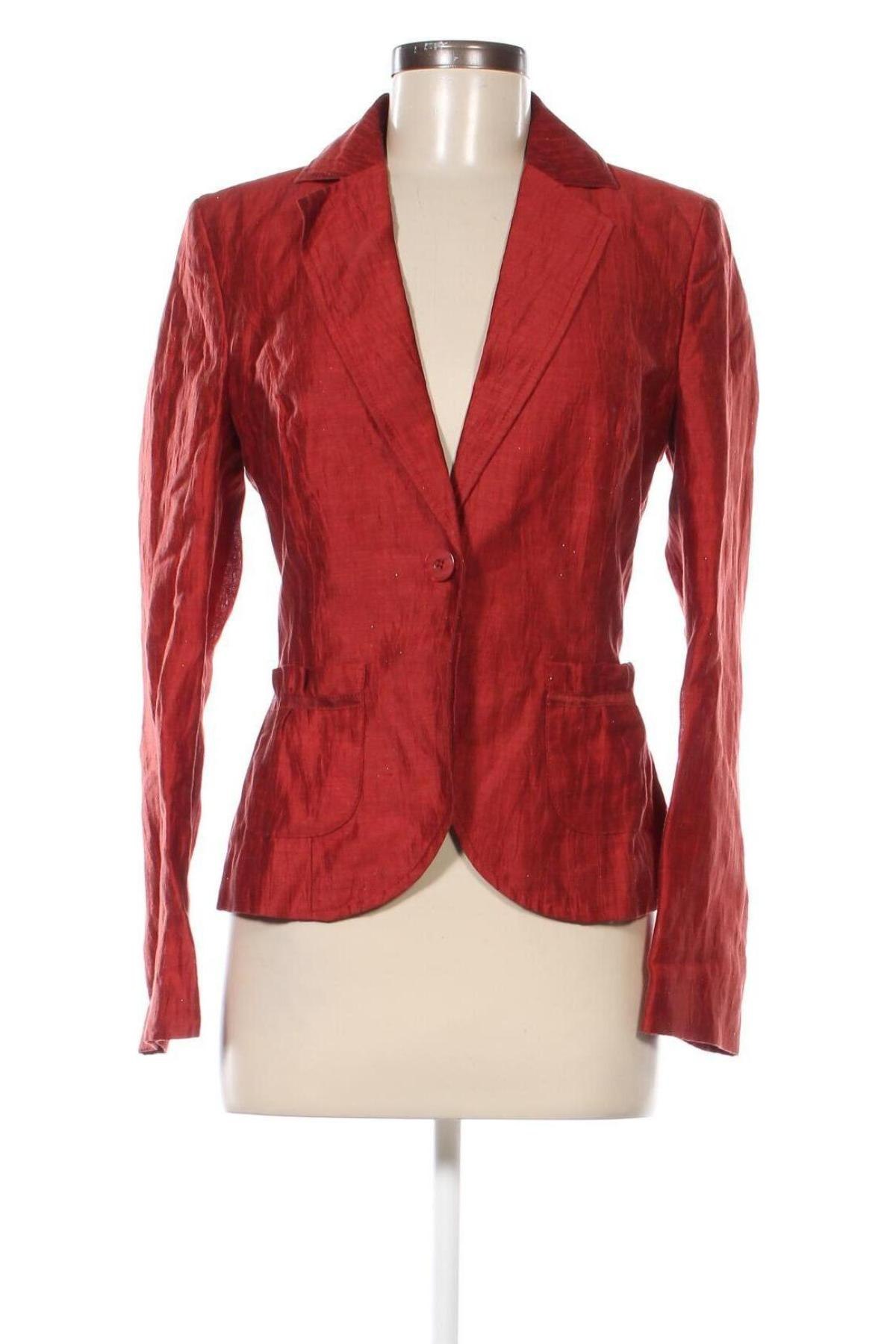 Дамско сако S.Oliver, Размер S, Цвят Червен, Цена 60,00 лв.